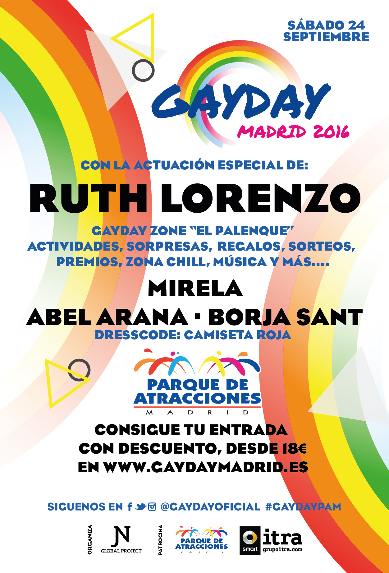 Primer GayDay en el Parque de Atracciones de Madrid