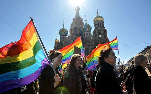 Conchita Wurst, víctima de la homofobia rusa