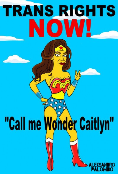 Caitlyn Jenner ya tiene su versión Simpson