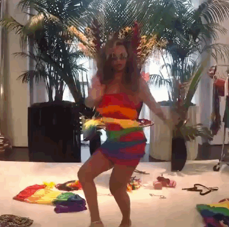 Beyoncé también celebra el Orgullo Gay