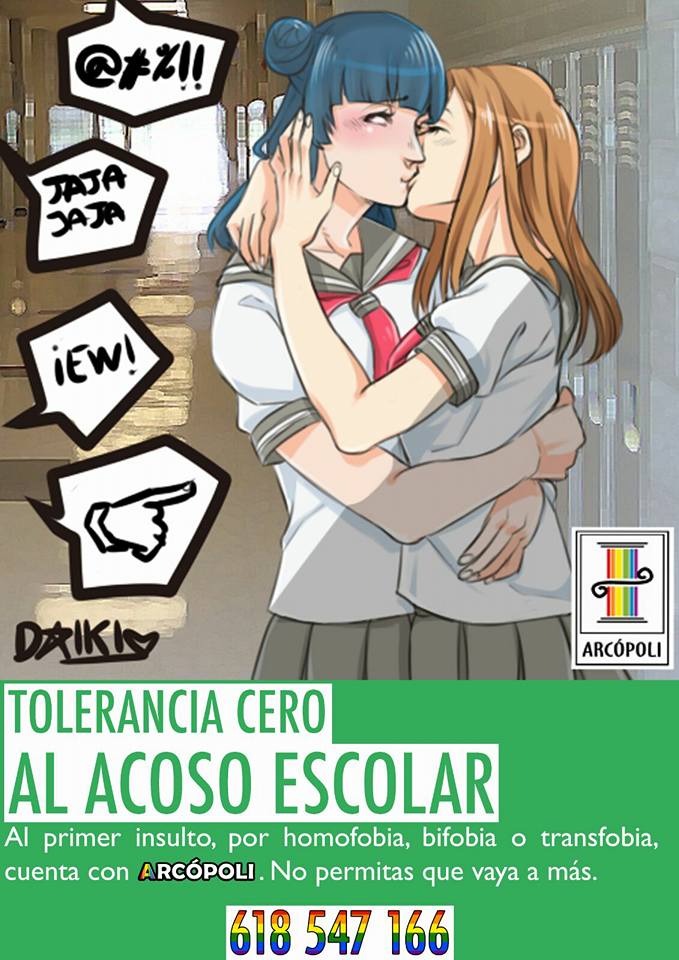 Nueva campaña de Arcópoli contra el acoso escolar homófobo