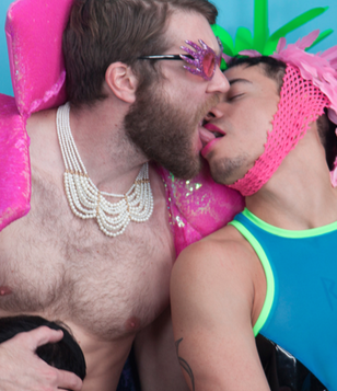 Orgía gay en una campaña de moda