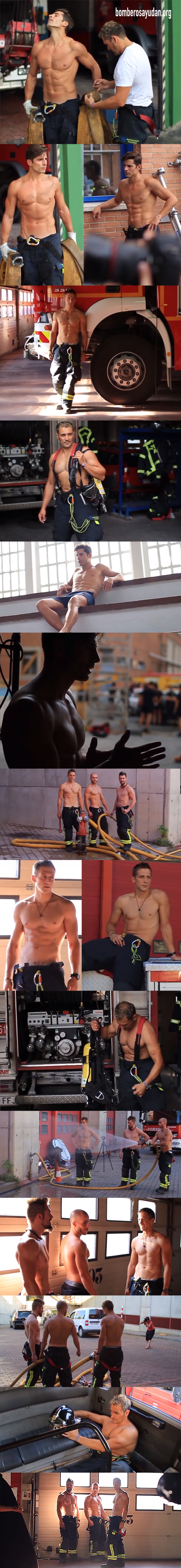 Los bomberos de Madrid también se desnudan