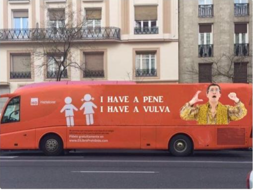 Los memes más virales del autobús transfóbico