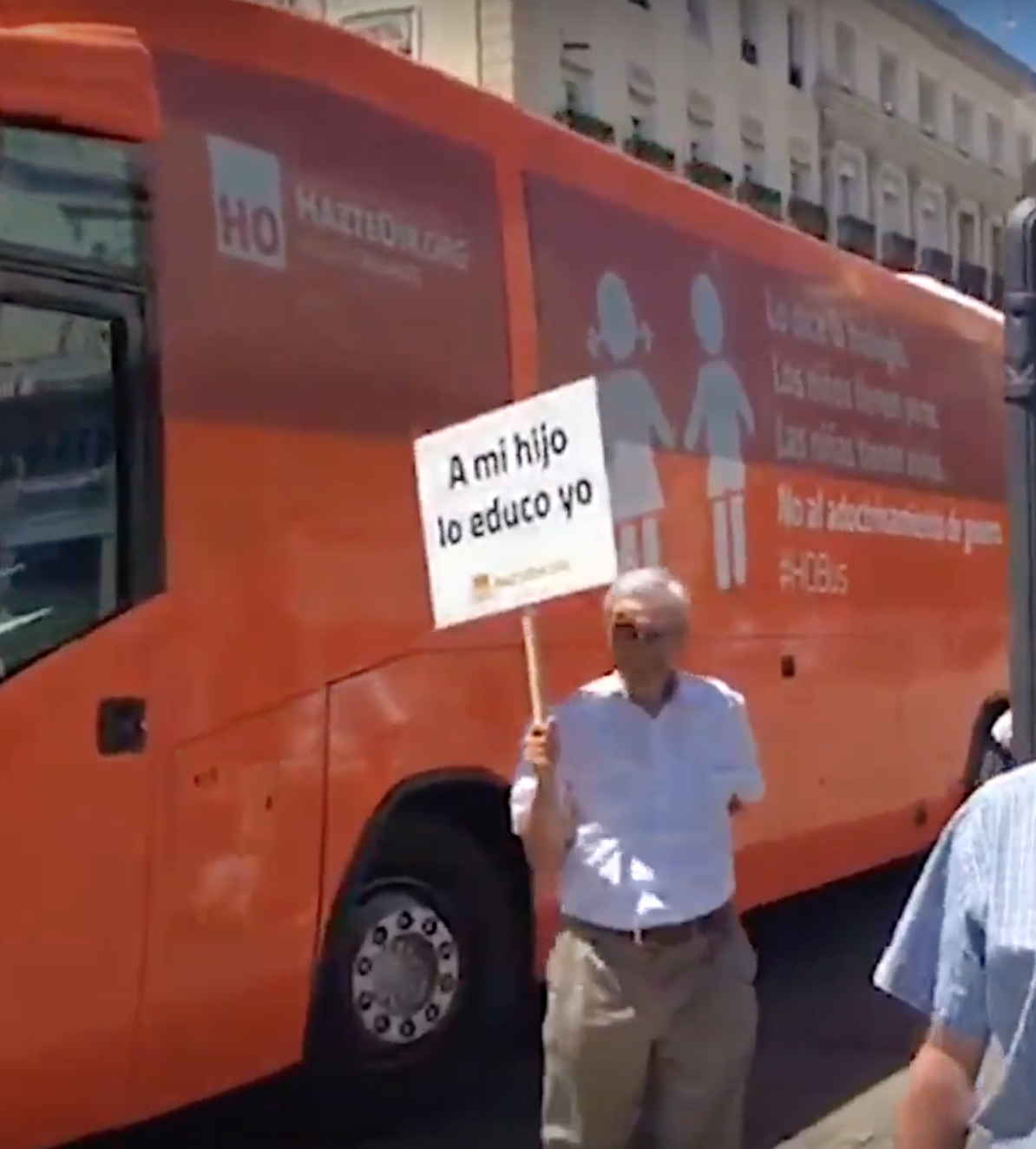 El autobús de Hazte Oír vuelve a las calles de Madrid