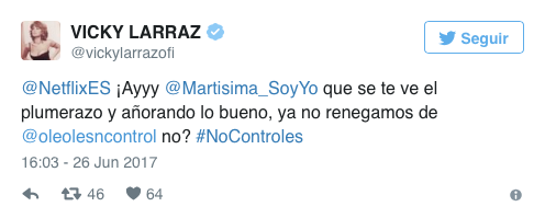 Marta Sánchez y Vicky Larraz vuelven a “enfrentarse” en Twitter