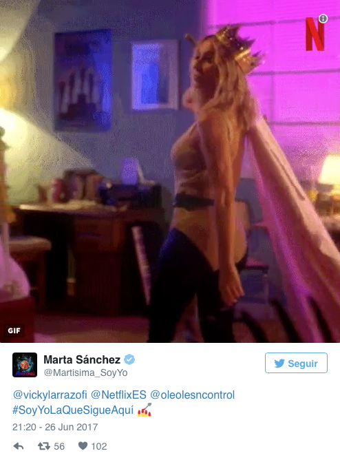 Marta Sánchez y Vicky Larraz vuelven a “enfrentarse” en Twitter