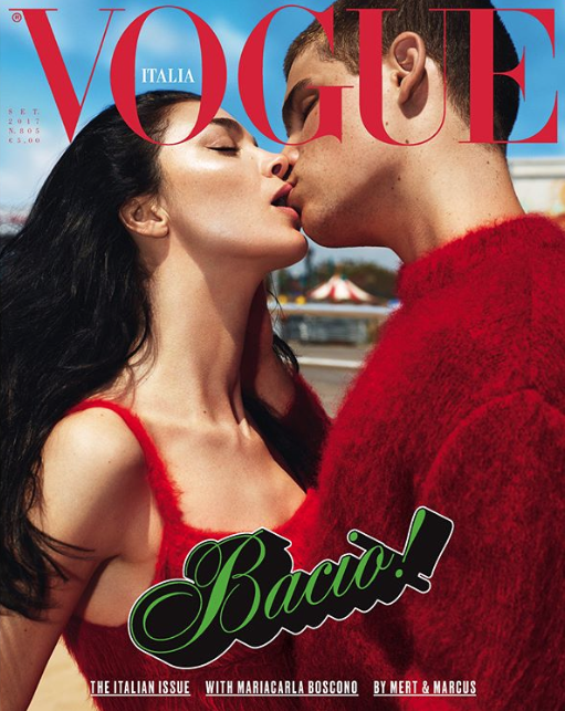 La primera portada LGTB de la historia de Vogue Italia