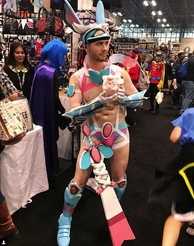 Chulazos y disfraces homoeróticos en New York Comic Con