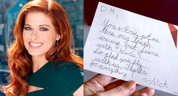 La emotiva carta de un fan a Debra Messing