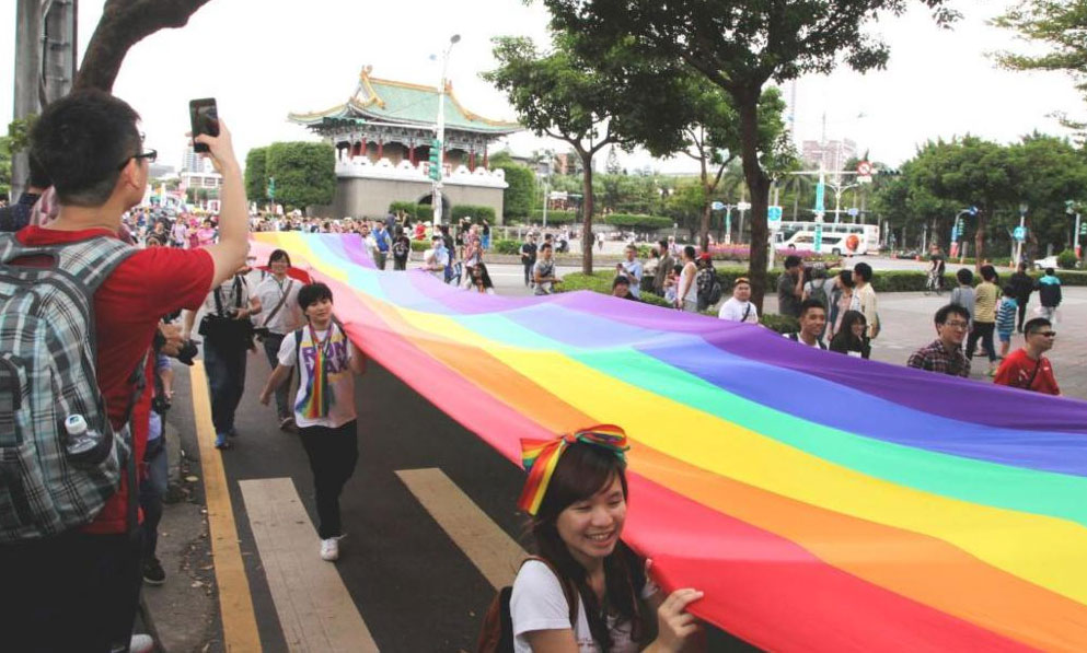 El Orgullo de Taiwan, reclamo al matrimonio gay