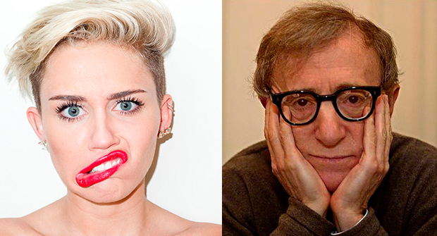 ¿Es Miley Cyrus la nueva musa de Woody Allen?
