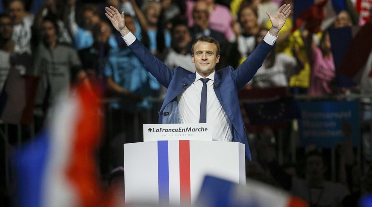 Macron, candidato a presidente francés, niega ser homosexual