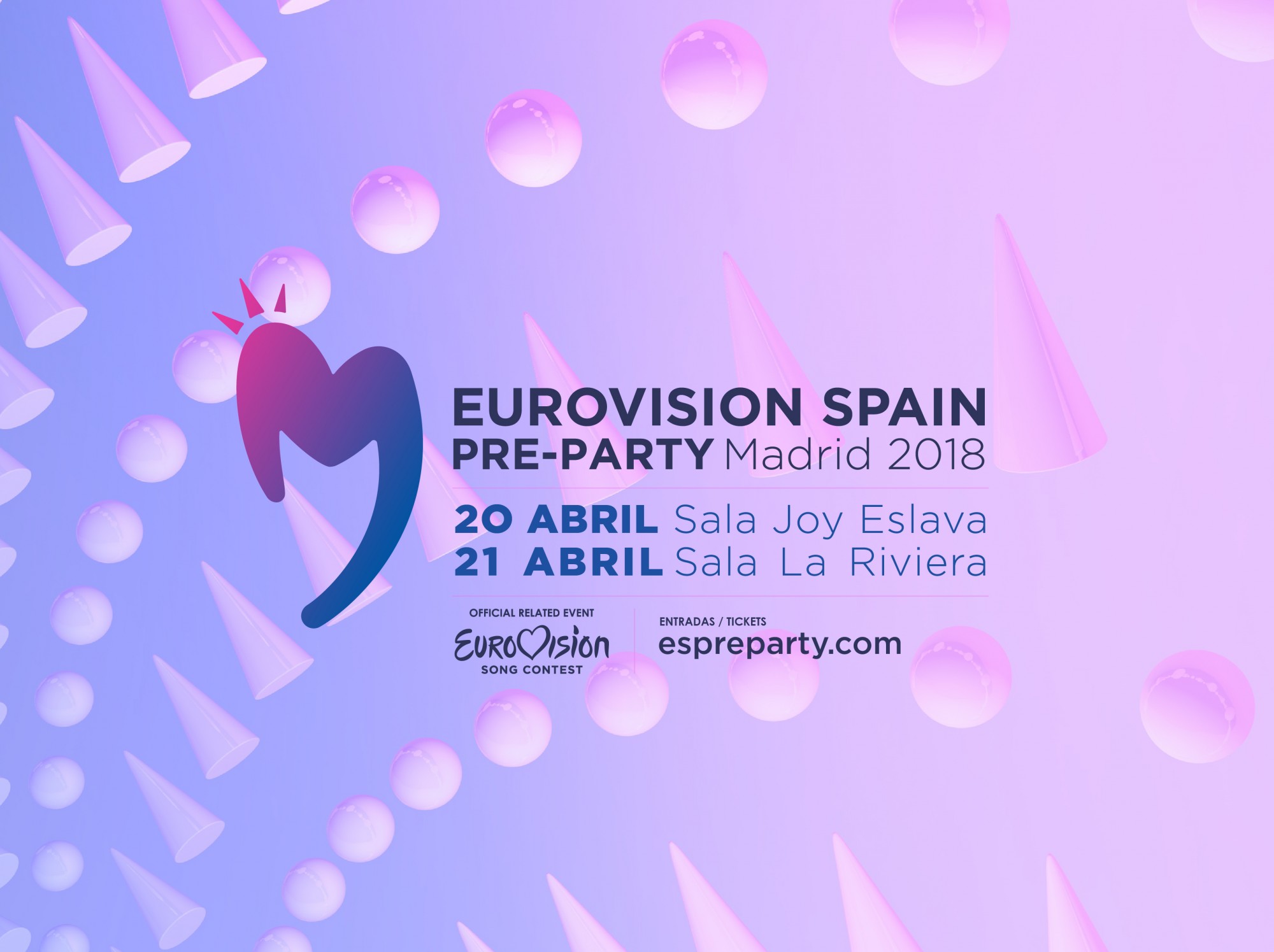 Alfred y Amaia serán los anfitriones de la Eurovision-Spain Pre-Party 2018