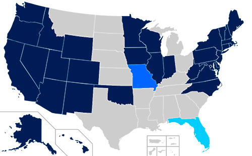 EEUU ya reconoce el matrimonio gay en 32 estados