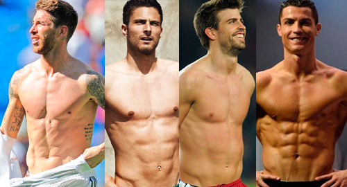 Los 10 futbolistas más sexys de la Eurocopa
