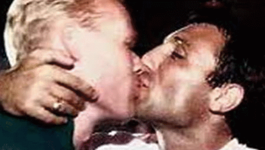 Los 15 besos más pasionales entre futbolistas