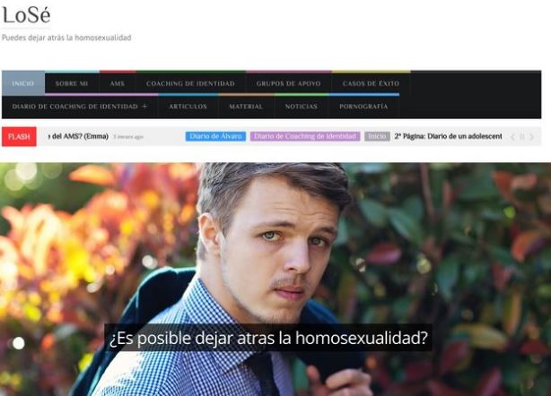 Denuncian una página web que dice “curar” la homosexualidad