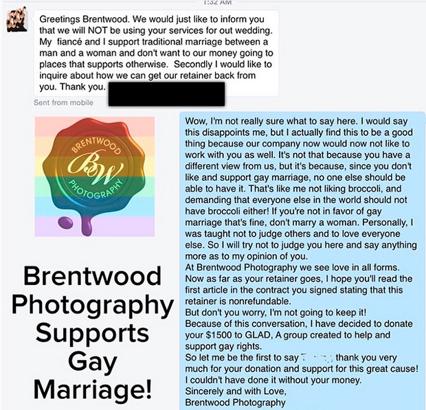 El fotógrafo gayfriendly y su respuesta genial