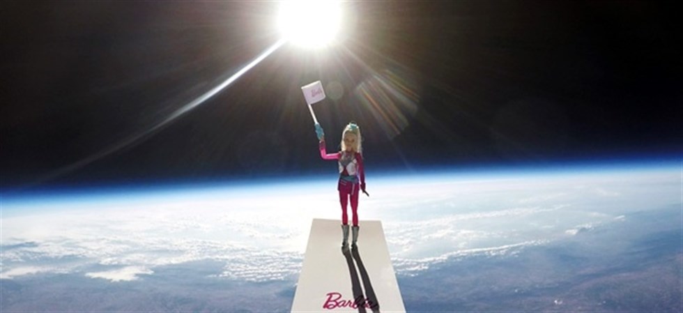 Barbie viaja por primera vez al espacio desde España