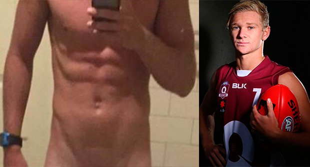 Las fotos de este jugador de rugby desnudo