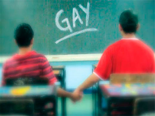 ¿Educación sexual gay en los colegios?