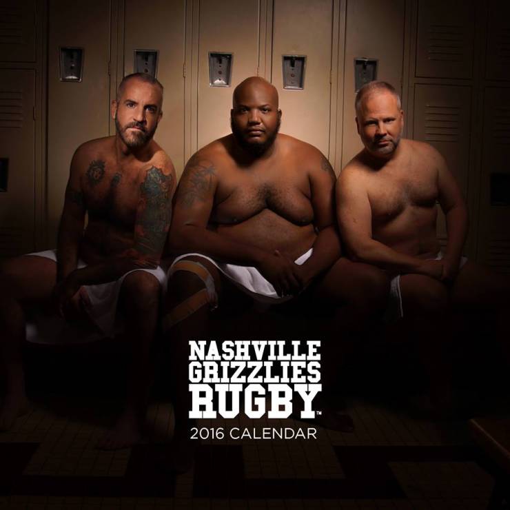 El equipo de rugby gay de Nashville se desnuda
