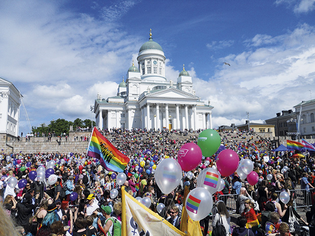 Helsinki, más orgullosa y gay friendly que nunca