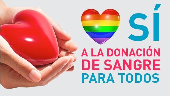 Firmas contra la prohibición a donar sangre gay