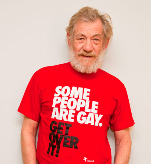 Ian McKellen como celestina de los gays