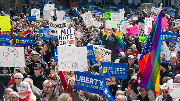 ¿Qué ocurre en Indiana contra el colectivo gay?