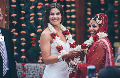 La boda lésbica india para el recuerdo