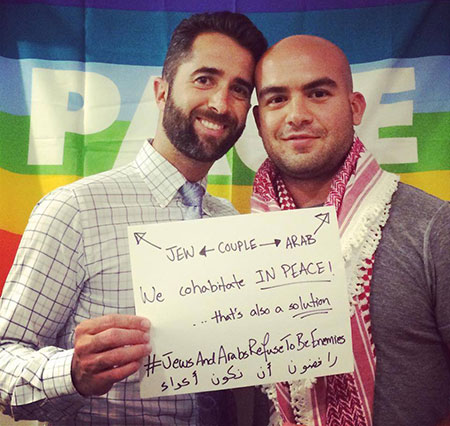 Amor gay para pedir la paz en Oriente Próximo