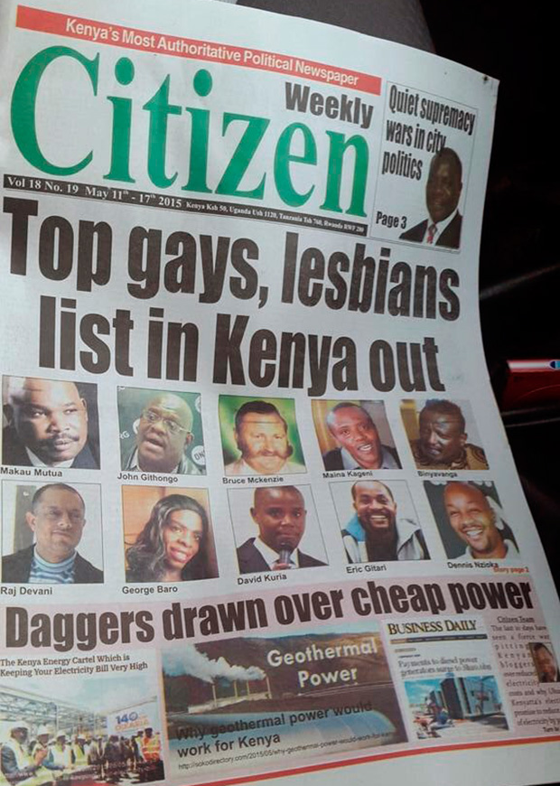 La homofobia sobrepasa todos los límites en Kenia