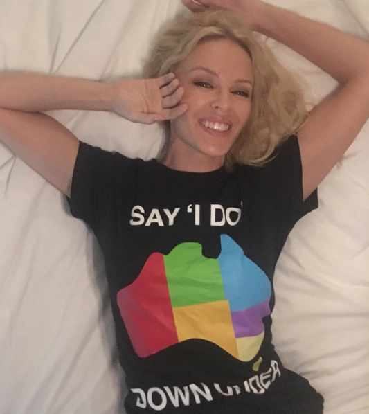 5 himnos de Kylie Minogue para celebrar el sí en Australia