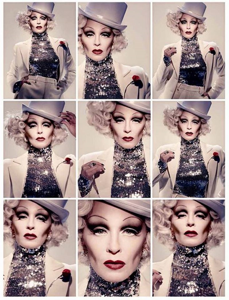 ¿Qué diva gay hay detrás de esta Marlene Dietrich?