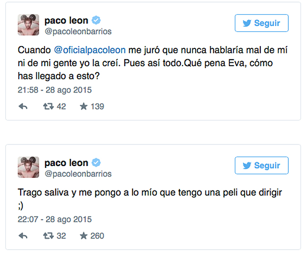 La guerra entre Paco Léon y su club de fans