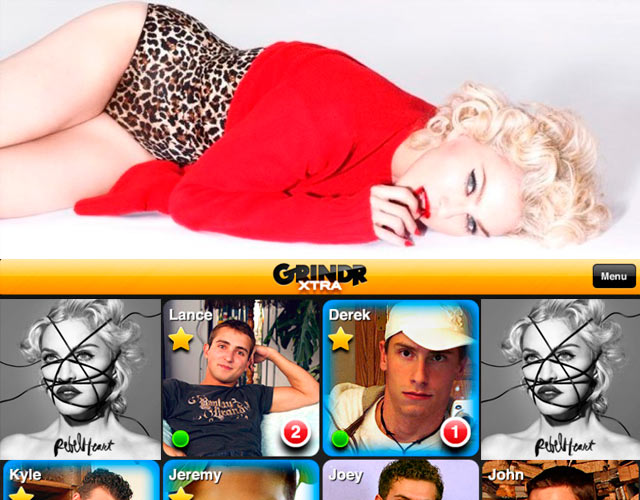 Madonna lanza un concurso en Grindr