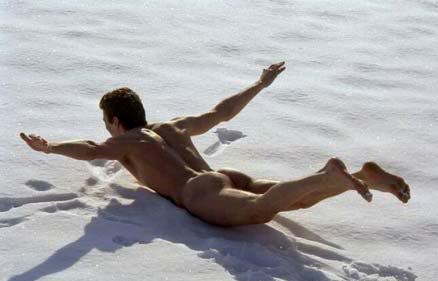 Desnudos y nieve en el #SnowChallenge