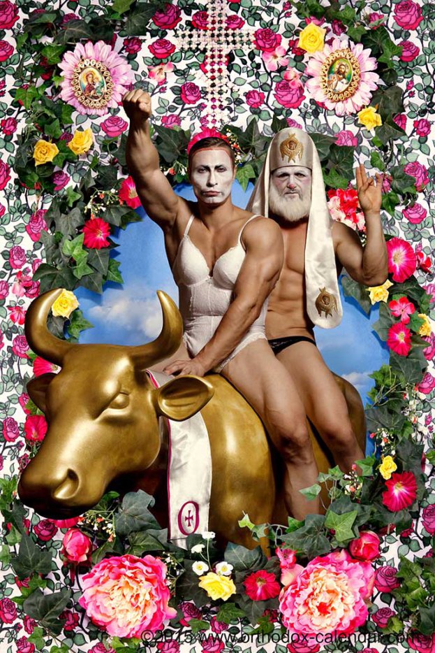 Putin y Kirill protagonizan portada de calendario