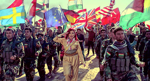 La ‘Shakira kurda’ que lucha contra el ISIS