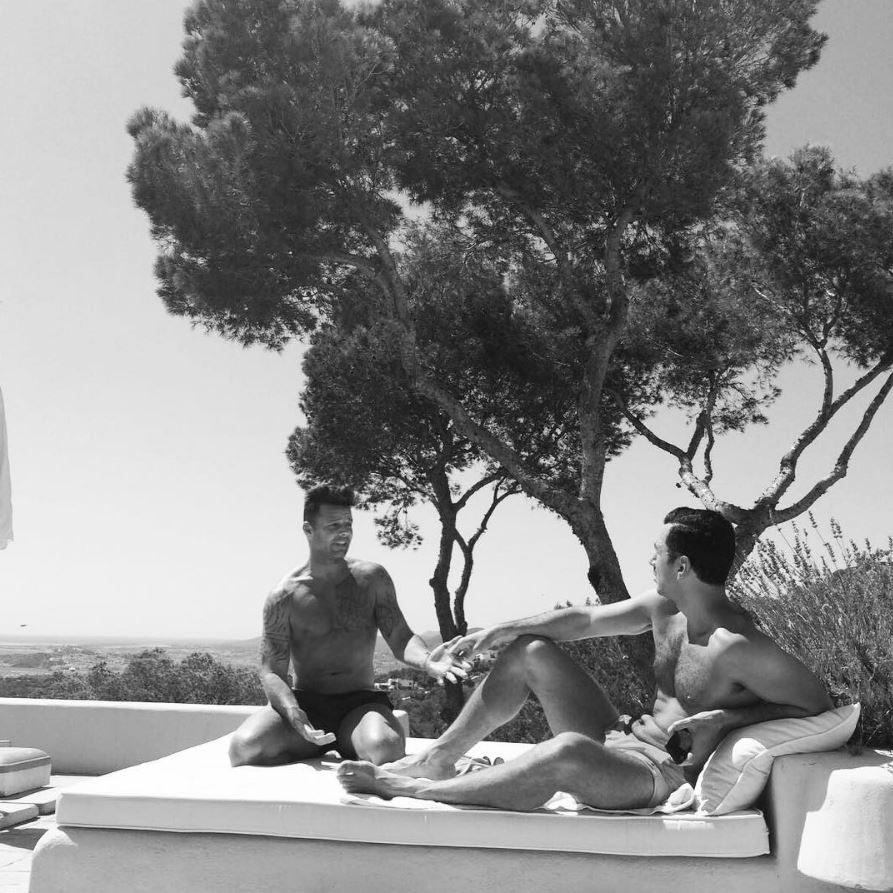 Ricky Martin y su novio, Jwan Yosef, de vacaciones en Ibiza
