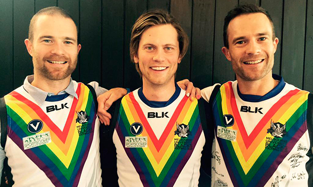 Este equipo de rugby también se viste de arcoíris