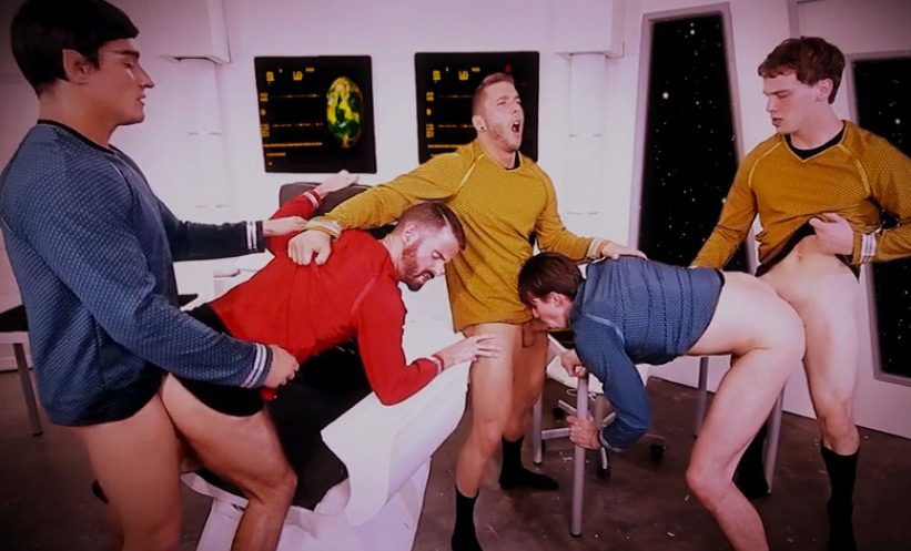 Star Trek versión parodia porno gay ya está aquí.