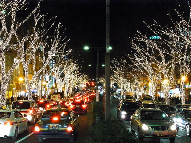 Tokio es sinónimo de luz (y en Navidad aún más)