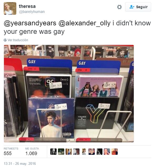¿Es lo gay un género musical? Years & Years dice..