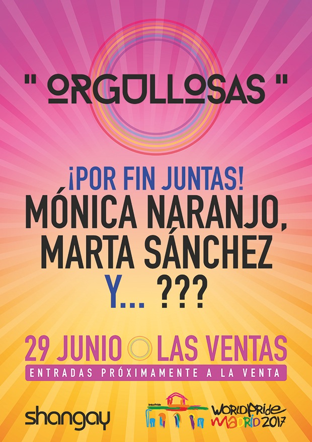 Mónica Naranjo y Marta Sánchez, juntas en el World Pride de Madrid