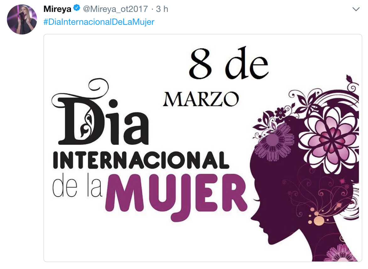 ‘OT 2017’ da su apoyo en el Día Internacional de la Mujer