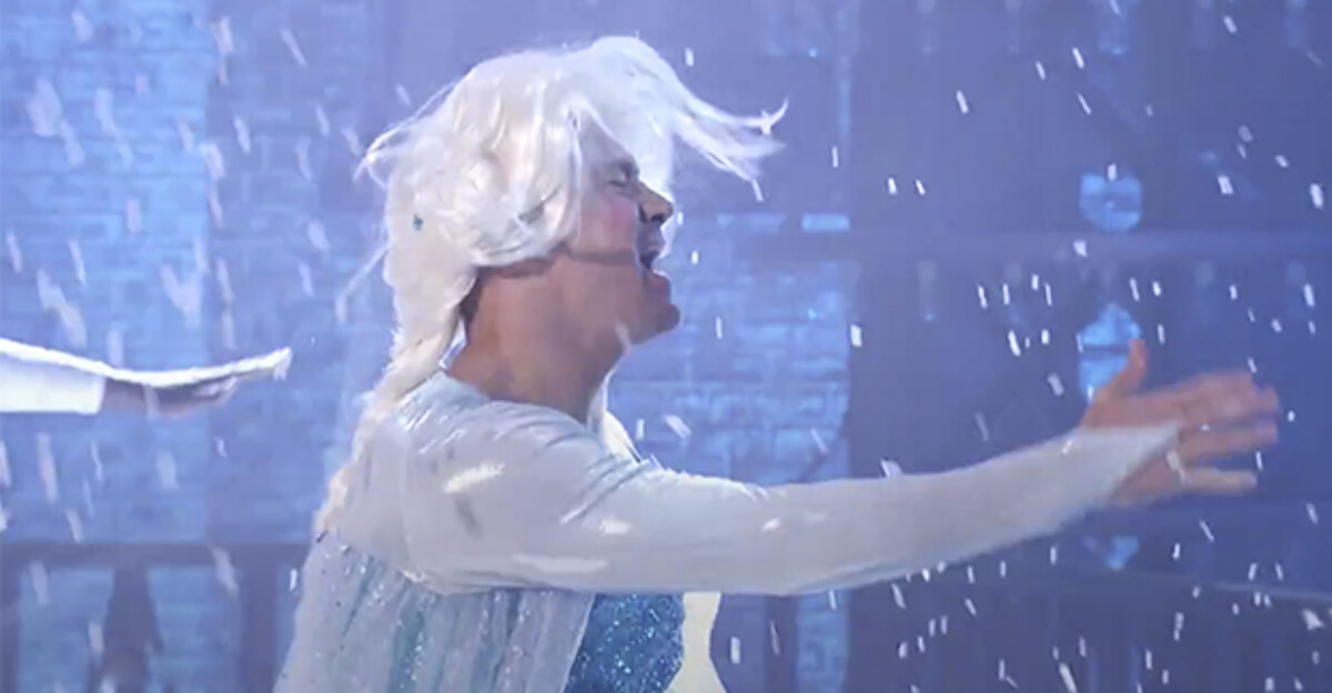 Channing Tatum se convierte en Elsa de 'Frozen'