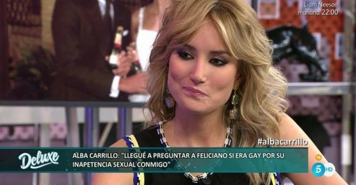 Alba Carrillo insinúa que Feliciano López es gay en ‘Sálvame Deluxe’